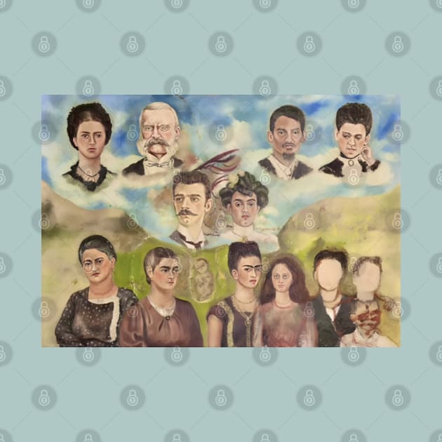 Portrait of Frida’s Family by Frida Kahlo by FridaBubble