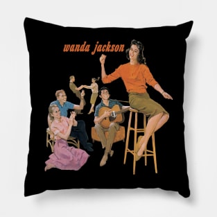 Tears Will Be the Chaser Jackson Vintage Music Couture Pillow