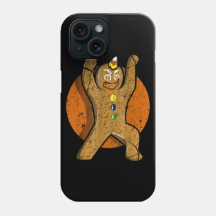 Gingerbread Man Monster Tee Retro Halloween Biscui Phone Case