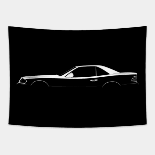 Mercedes-Benz SL Hardtop (R129) Silhouette Tapestry