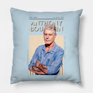 Anthony Bourdain  Fashion 1 Pillow