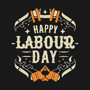 Happy Labour Day, International Labour Day T-shirt. T-Shirt