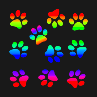 Cute Little Paws - Pattern Design 5 T-Shirt