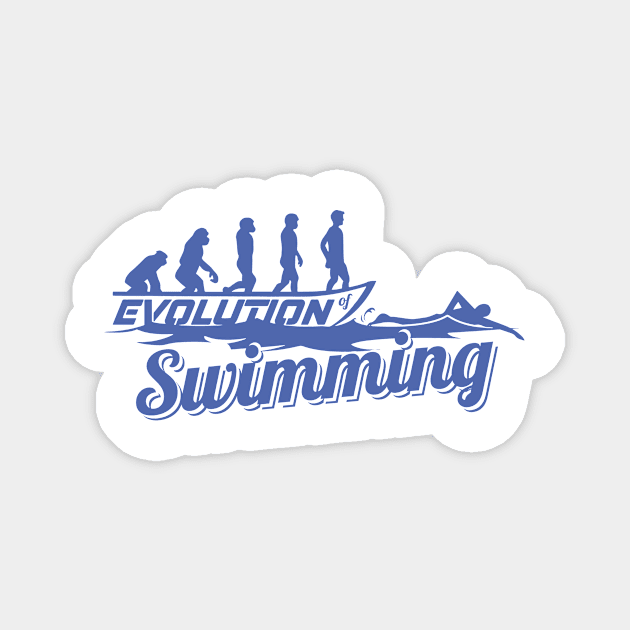 Evolution of the swimmer's swimmer Magnet by HBfunshirts