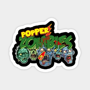 Popper Zombies Magnet