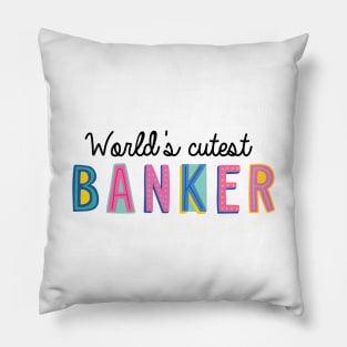 Banker Gifts | World's cutest Banker Pillow