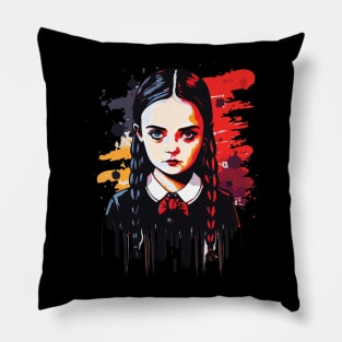 Wednesday Addams 4 Pillow