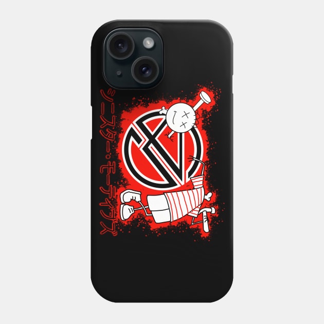 Mr. Sinmo does Japan Phone Case by Sinister Motives Designs