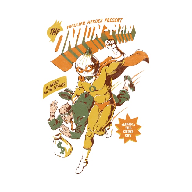 Onion Man by Ilustrata