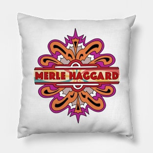 country music artist vintage Pillow