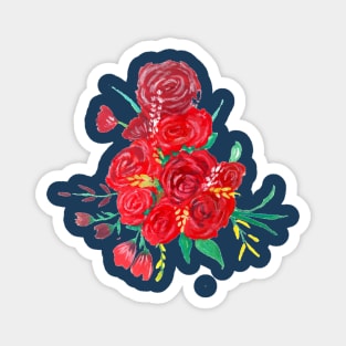 red roses Magnet