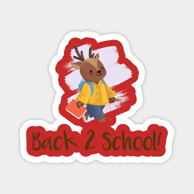 Back To School Magnet by Sabahmd