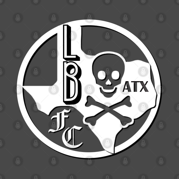 LBFC Texas Friendly Skull Seal Logo by Ladybird Food Co.