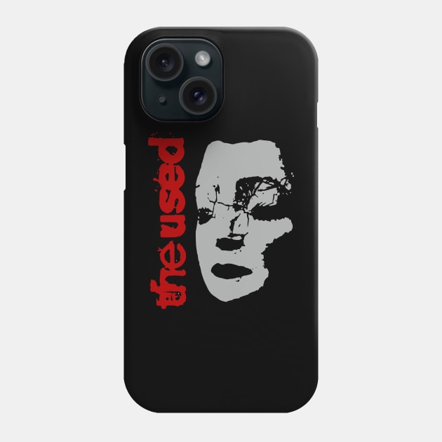 The Used Band 7 Phone Case by Lula Pencil Art