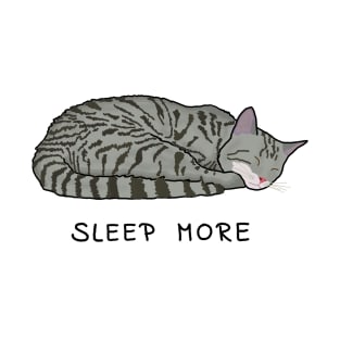 The Sleep More Cat T-Shirt