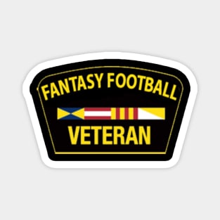 Fantasy Football Veteran Magnet