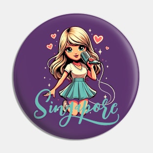 Singapore tour 3 Pin