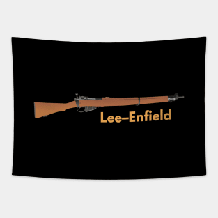 Lee-Enfield British WW2 Rifle Tapestry