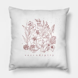 BTS Flower & Serendipity Pillow