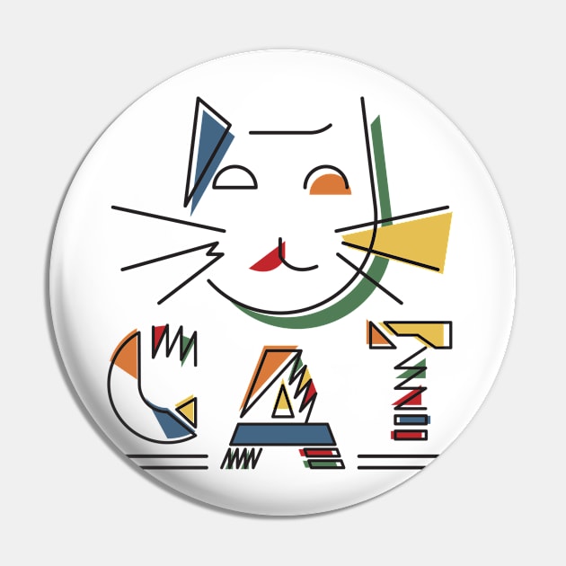 Cat. Abstract colourful cat. Pin by lakokakr