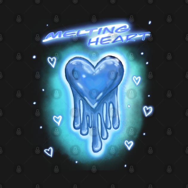 Melting heart by Ann seed