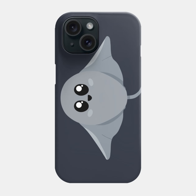 Cute Baby Stingray Phone Case by PandLCreations