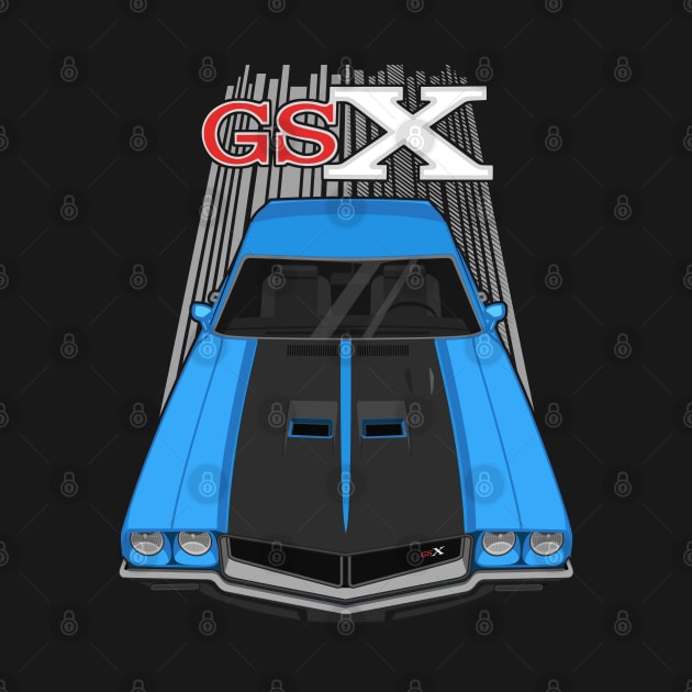 Skylark GSX 2nd gen Blue by V8social