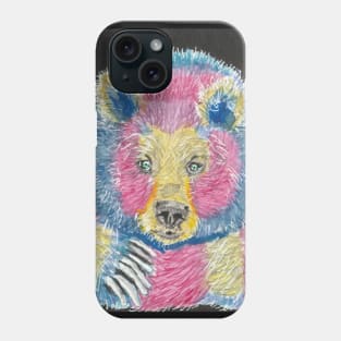 Colorful bear Phone Case