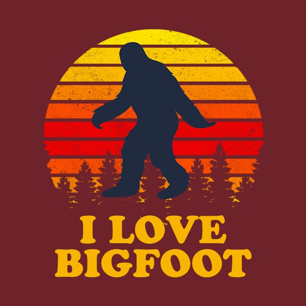 I Love Bigfoot by narekmug