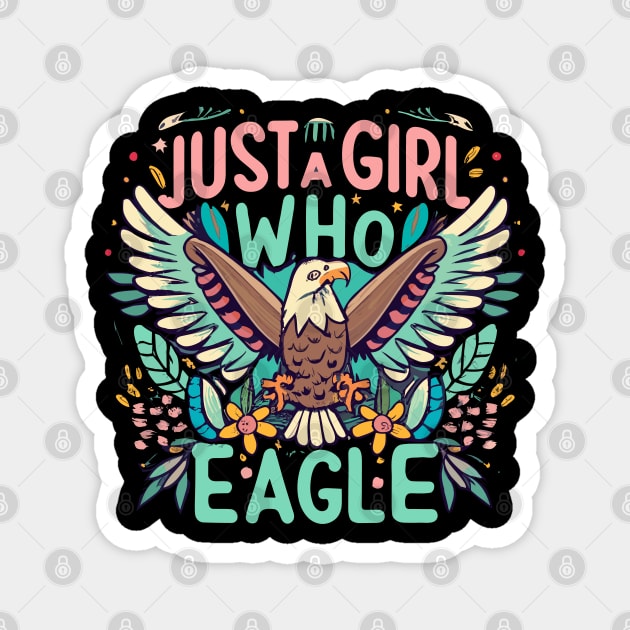 just a girl who loves Philippine Eagle Magnet by CosmicCat