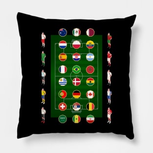 Football soccer lover Pillow