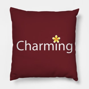 Charming typography design Pillow