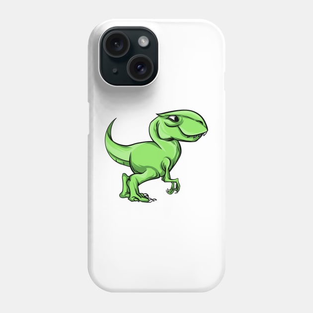 little dino T-shirt Phone Case by KAWULA