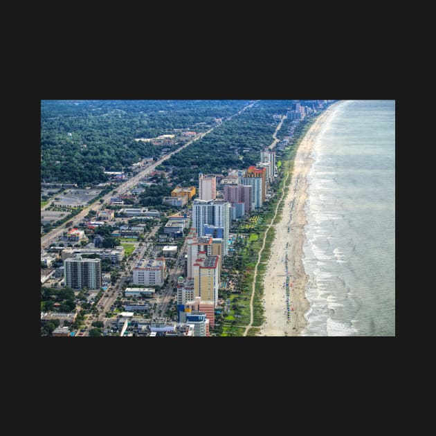 Aerial view of building, Myrtle beach by Carlosr1946