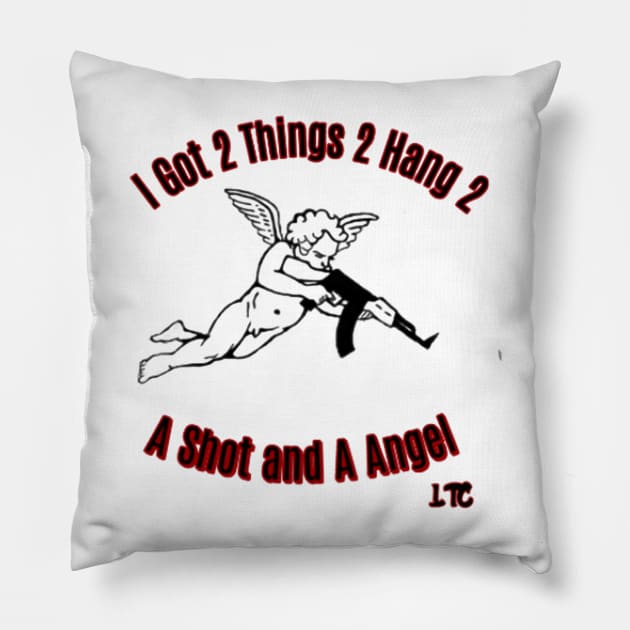 LTC (2 Things 2 hang 2) Pillow by Rec Ltc