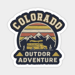 Colorado Vintage Outoor Design Magnet