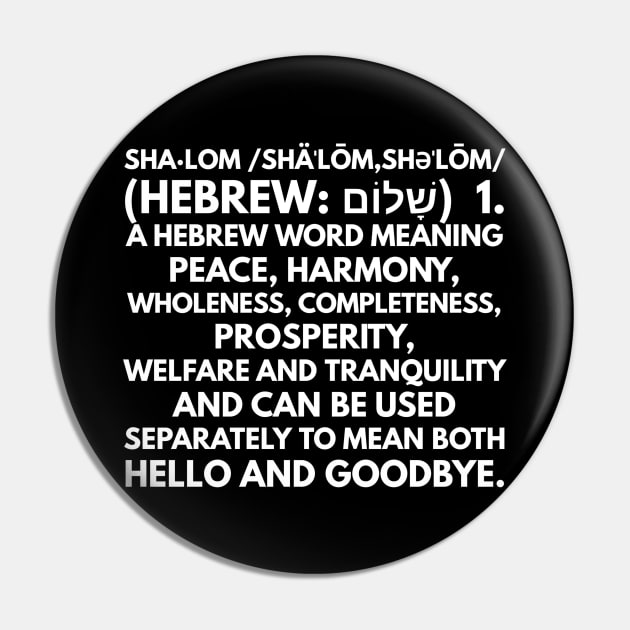 Shalom Text Design Shalom is a Hebrew Word Meaning Peace, Hello