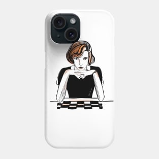 The Queen's Gambit (Beth Harmon)/Anya Joy-Taylor Design Phone Case