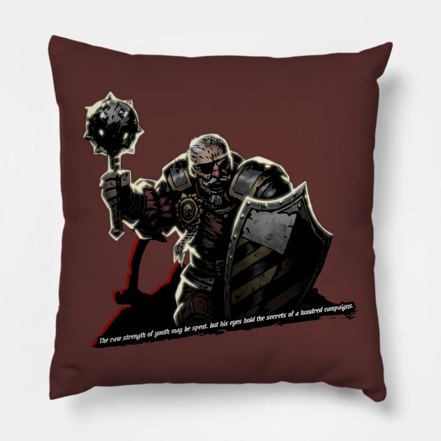 Darkest Dungeon - The Man-at-Arms Pillow by Reds94