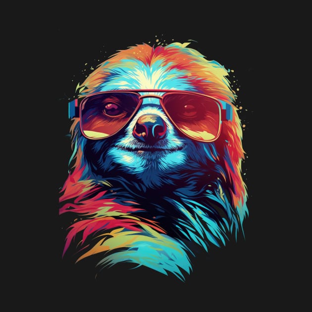 Disco Sloth by JensenArtCo