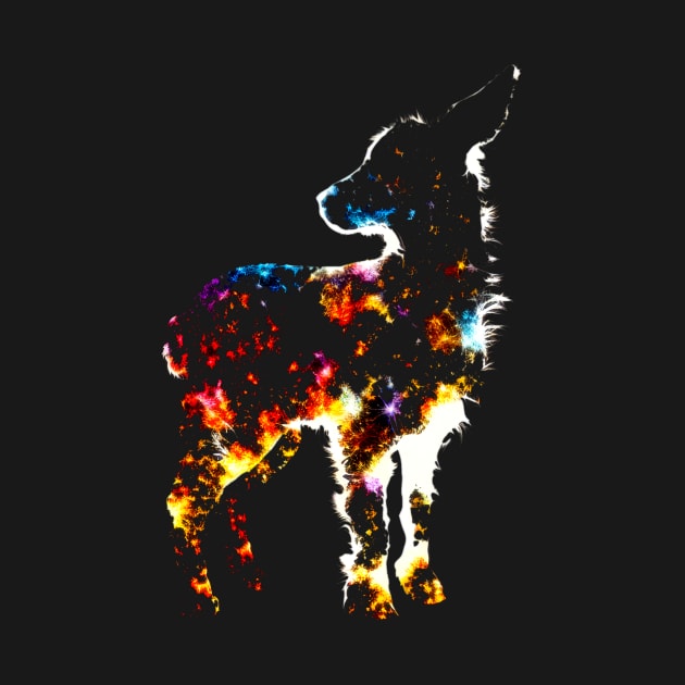 Baby Goat Silhouette #3 by Butterfly Venom