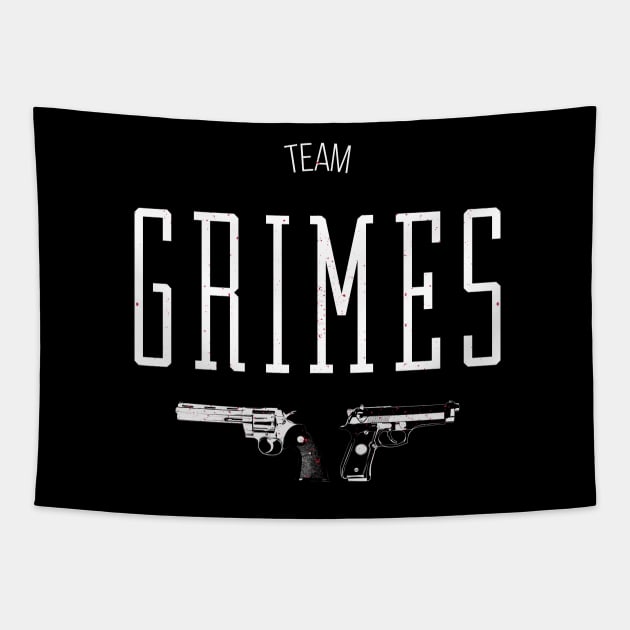 Team Grimes Tapestry by dorothytimmer