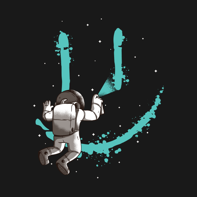 Graffiti Astronaut by TheRealestDesigns