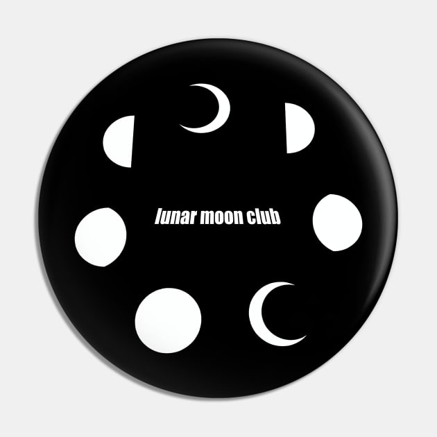 Lunar Phases Pin by Lunar Moon Club