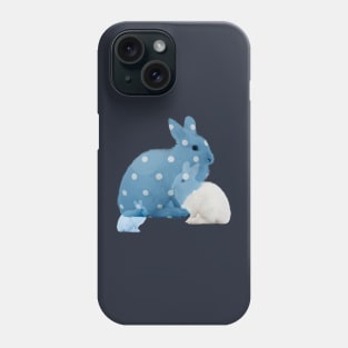 Blue Bunny Phone Case