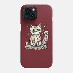 The rock cat Phone Case