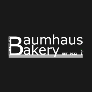 Baumhaus Bakery Logo White T-Shirt