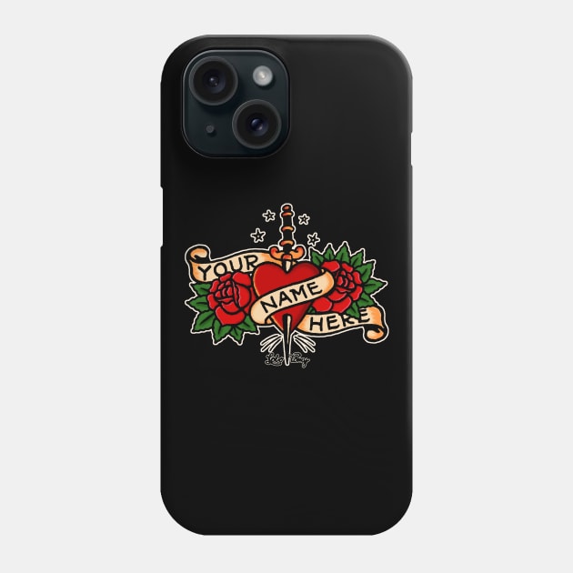 HEARTLESS BASTARD by Lobo Tomy Phone Case by boozecruisecrew