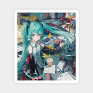 Hatsune Miku Magnet