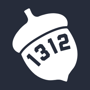 Precinct 1312 T-Shirt White Logo Design T-Shirt